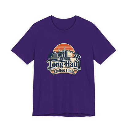 Long Haul Coffee Trucker Tee