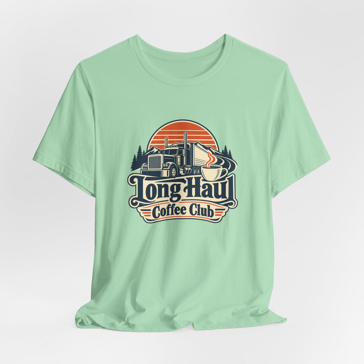 Long Haul Coffee Trucker Tee