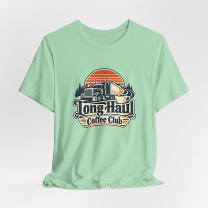 Long Haul Coffee Trucker Tee