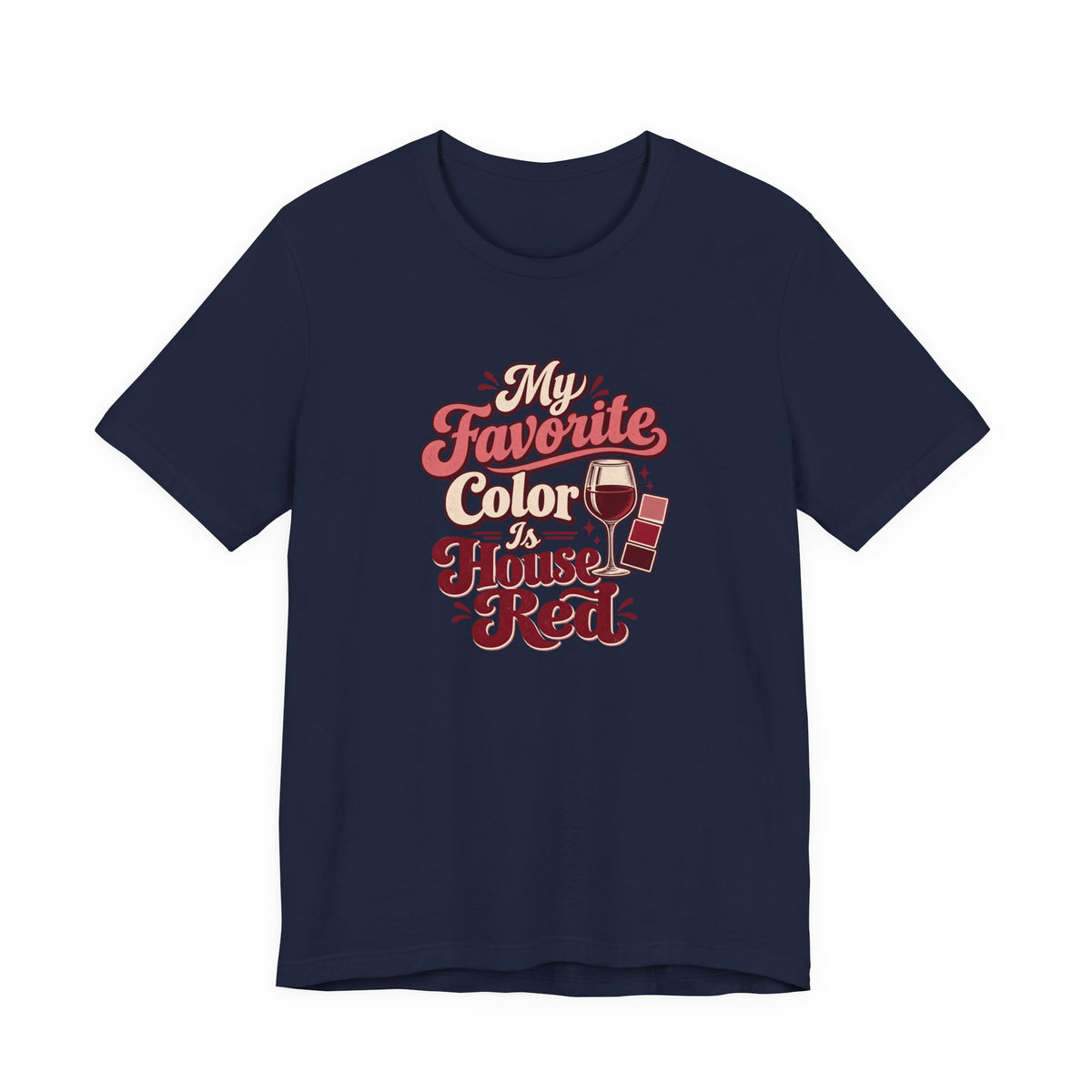 House Red Color Club Tee