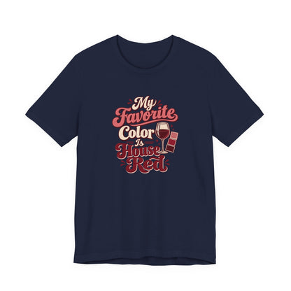 House Red Color Club Tee