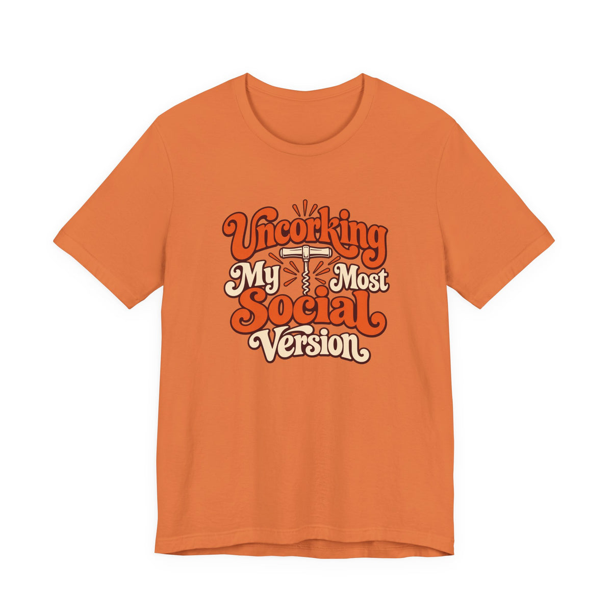 Social Version Wine Shirt