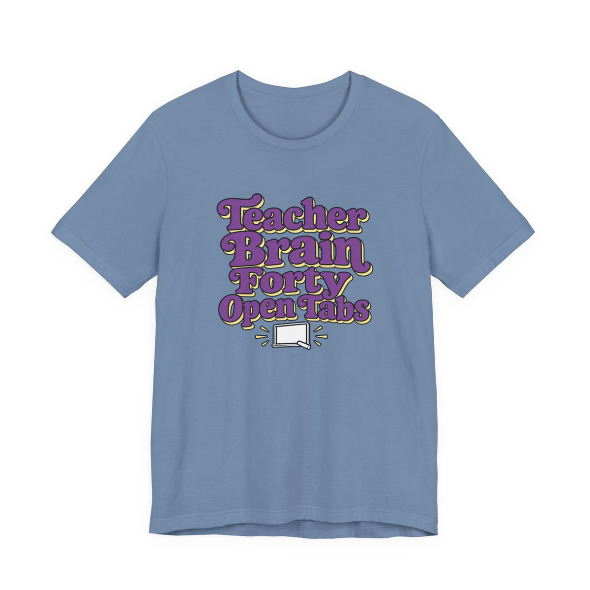 Teacher Brain Open Tabs Tee