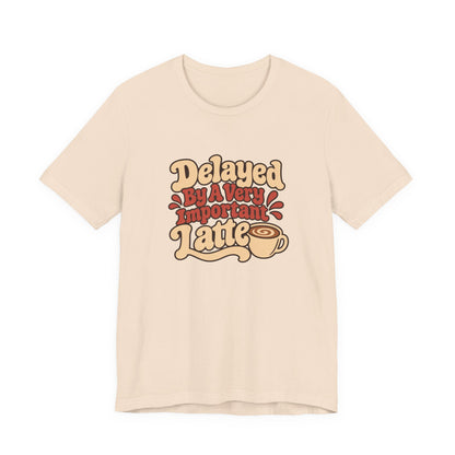 Latte Delay Retro Tee