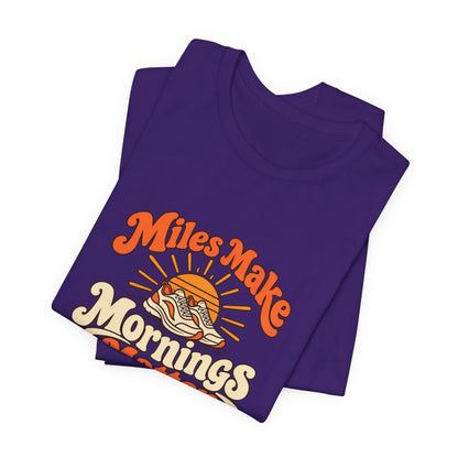 Mornings Matter Runner Retro Tee