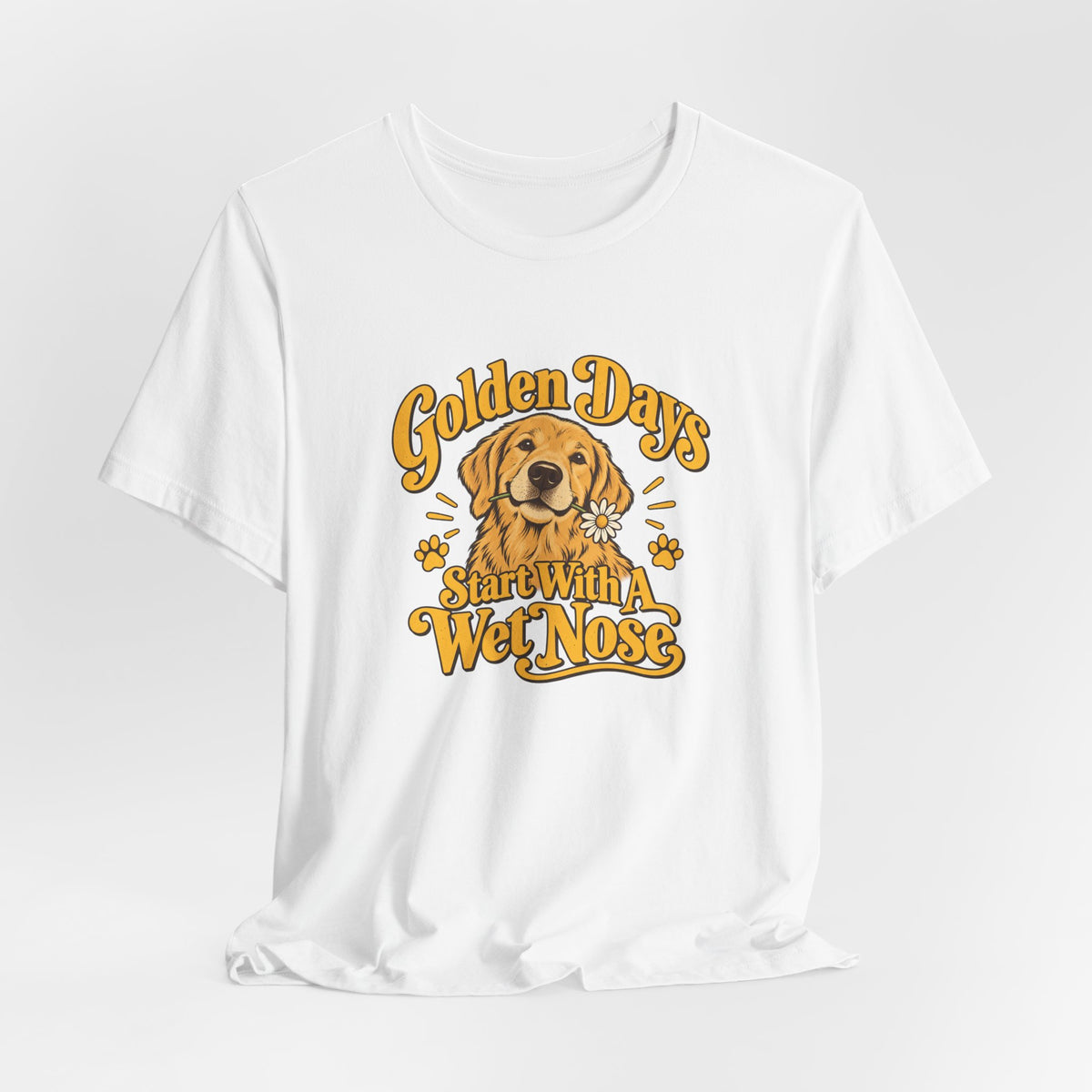 Golden Days Retriever Retro Tee