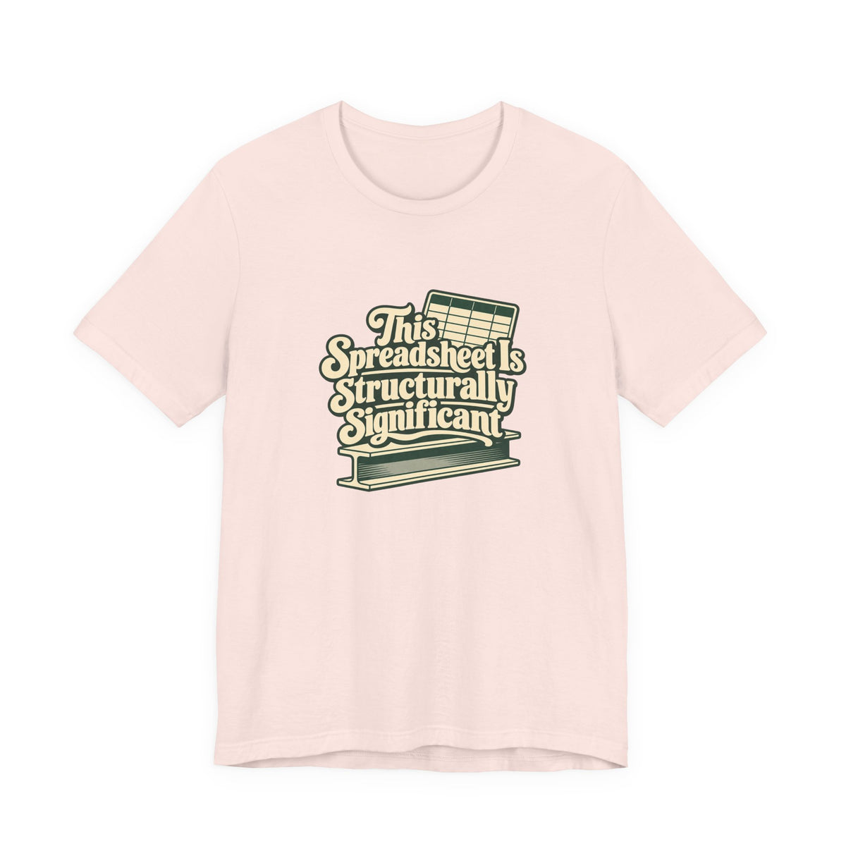 Spreadsheet Structural Support Tee