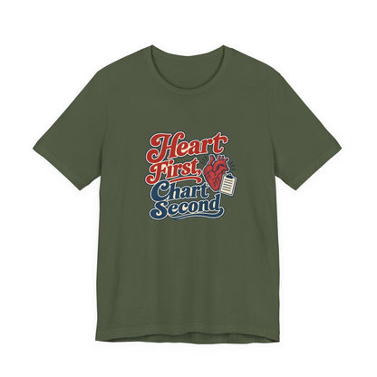 Heart Led Nursing Vintage Shirt