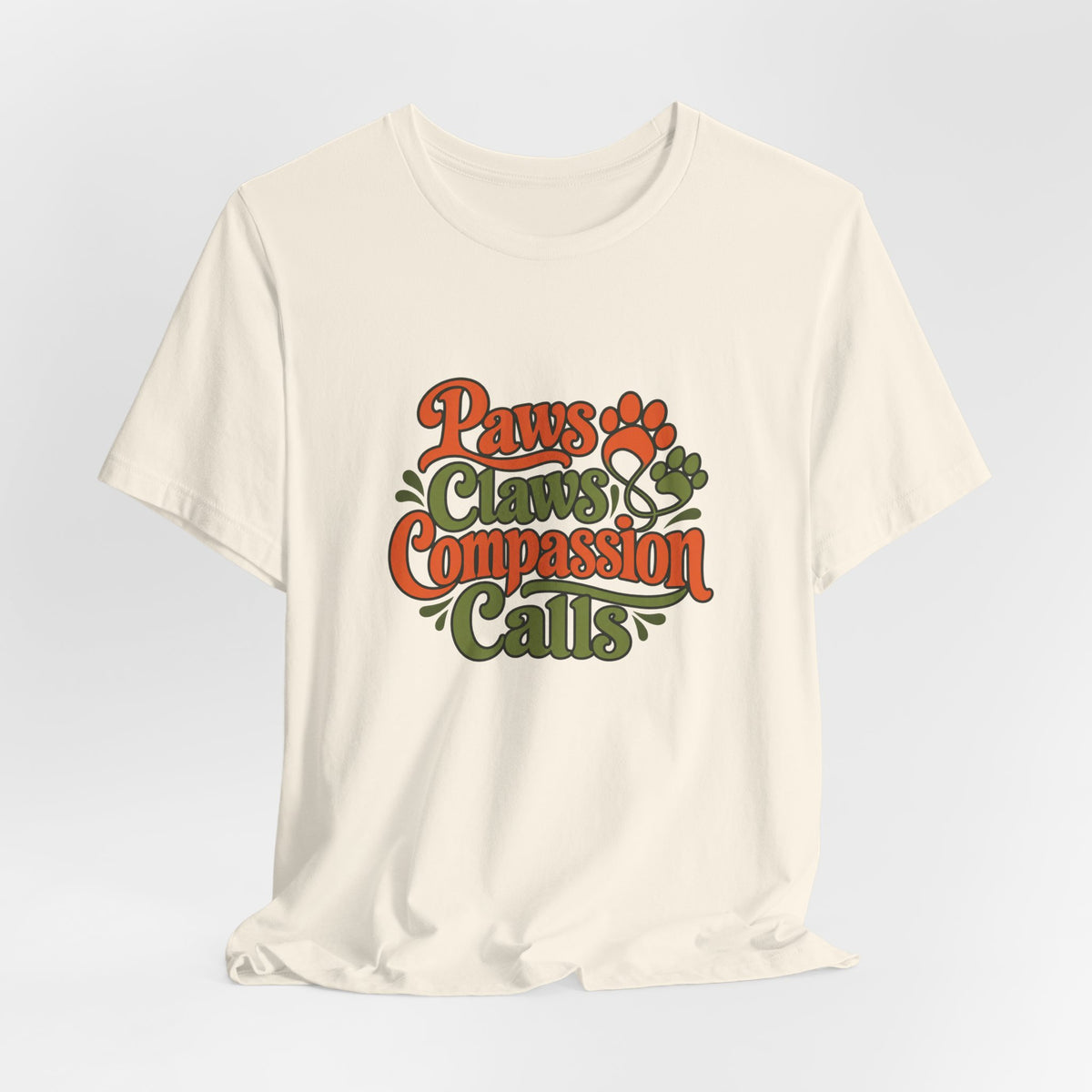 Paws Claws Compassion Vet Tee