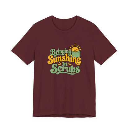 Scrubs And Sunshine Nurse Shirt
