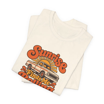 Truck Stop Sunrise Vintage Tee
