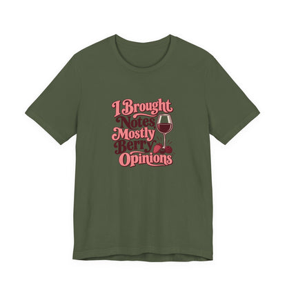 Berry Notes Wine Tasting Tee