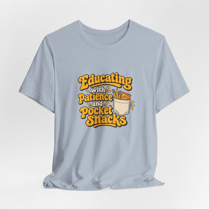 Pocket Snacks Teacher Vintage Tee