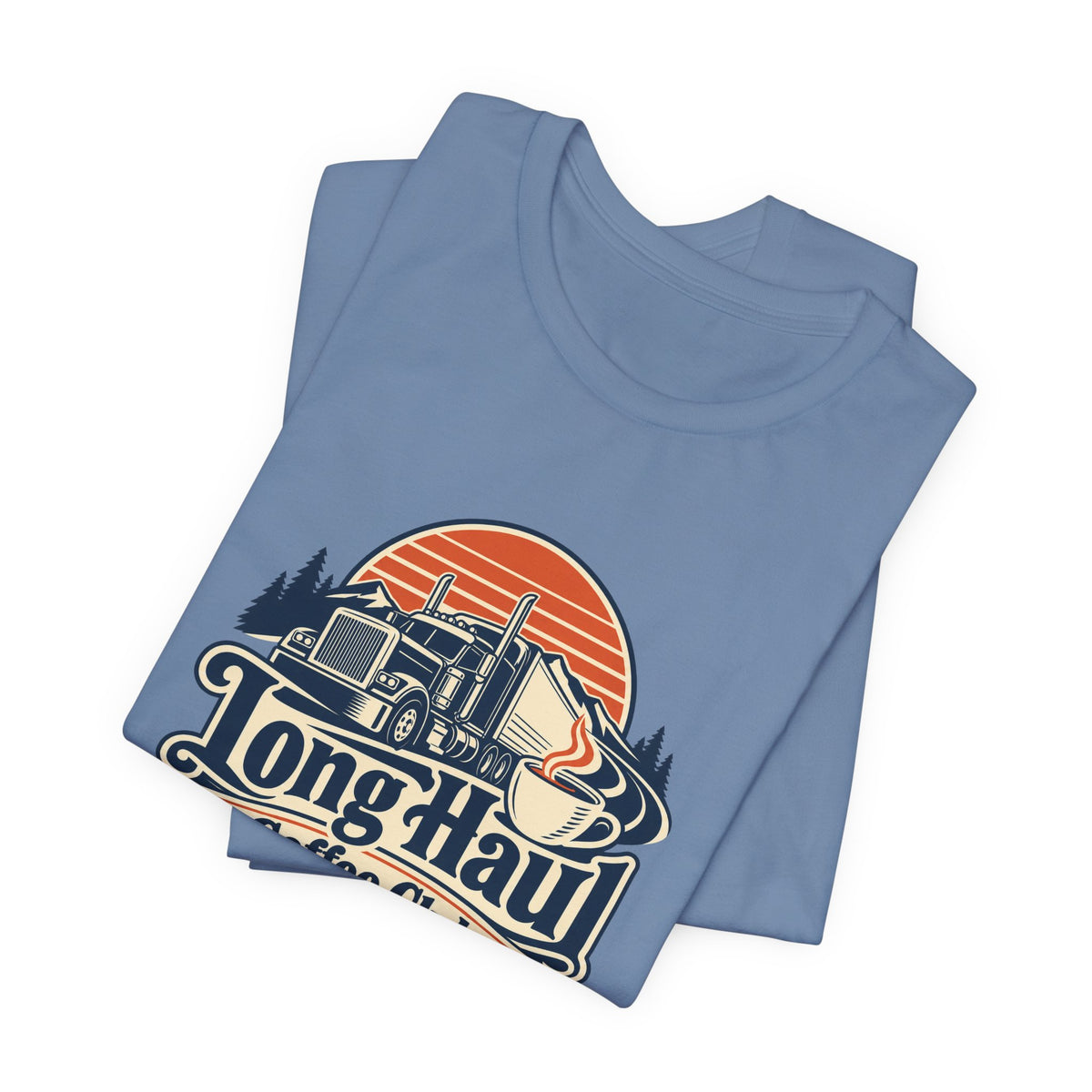 Long Haul Coffee Trucker Tee