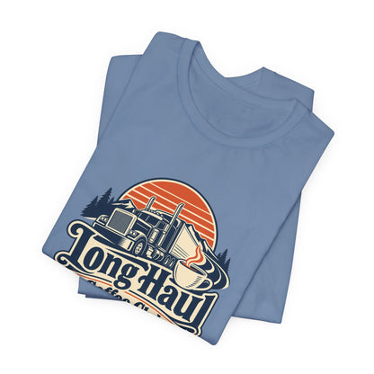 Long Haul Coffee Trucker Tee