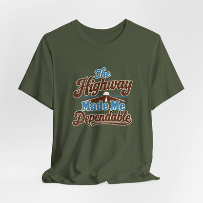 Highway Made Trucker Pride Shirt