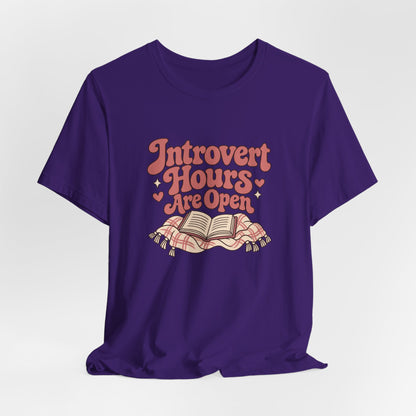 Soft Introvert Hours Tee