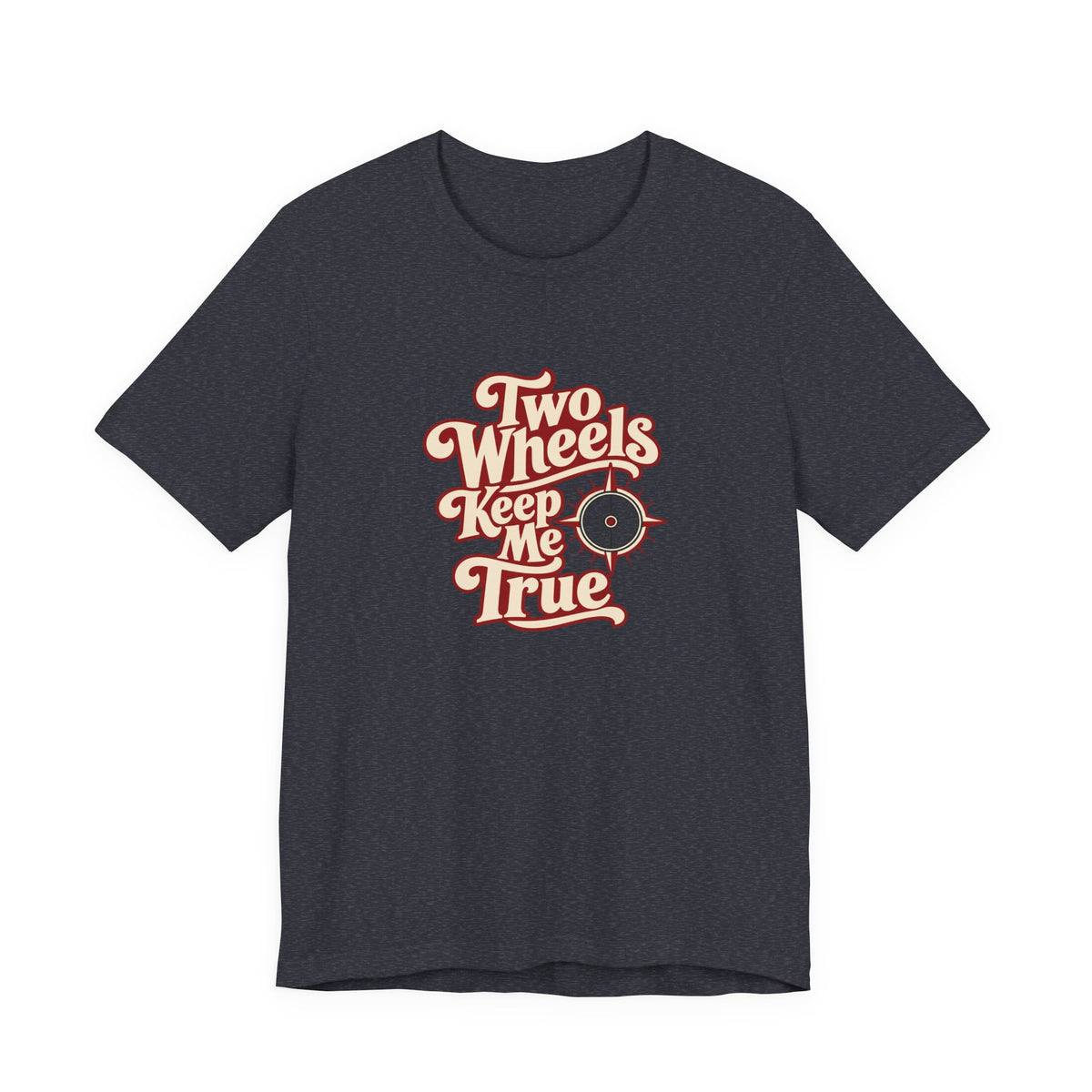 Two Wheels True North Rider Tee