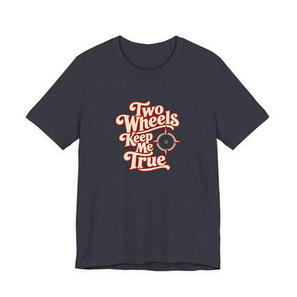 Two Wheels True North Rider Tee