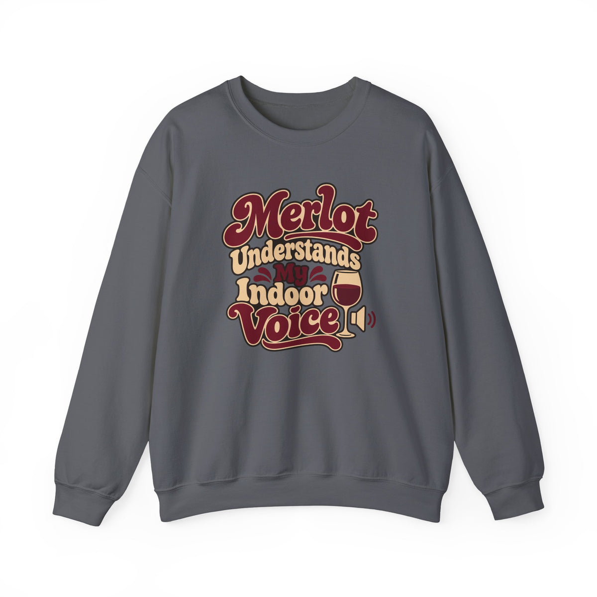 Merlot Indoor Voice Sweatshirt