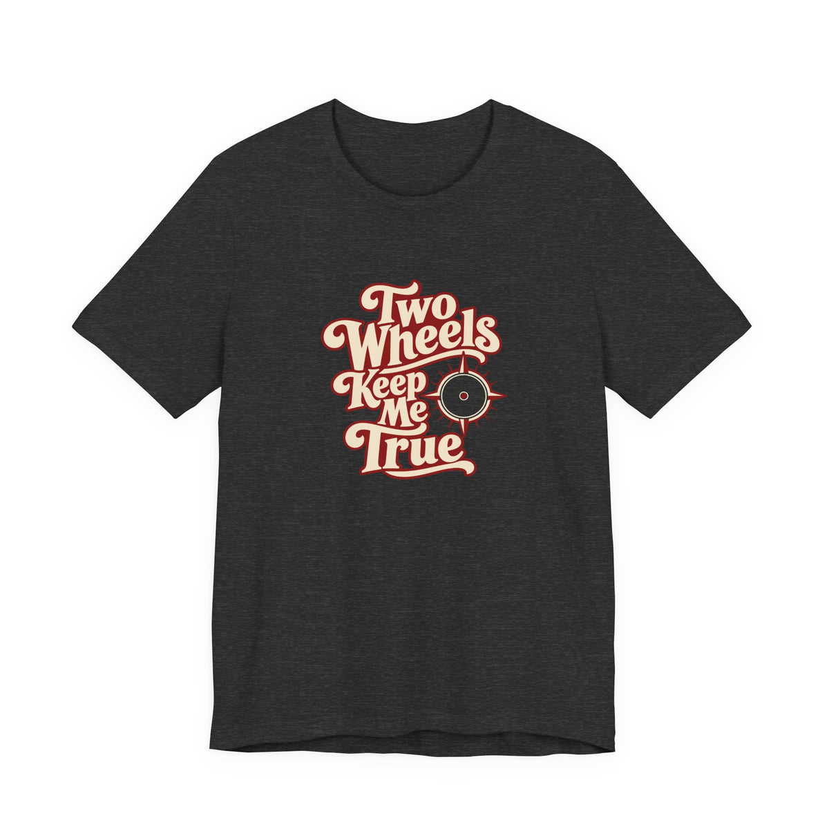 Two Wheels True North Rider Tee