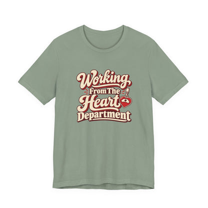 Nurse Heart Department Shirt