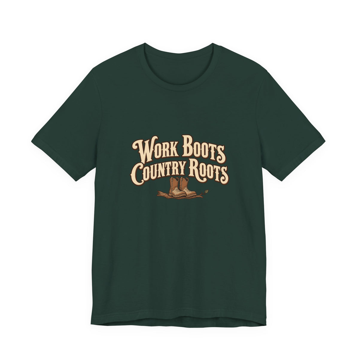 Work Boots Country Roots Tee