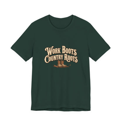 Work Boots Country Roots Tee
