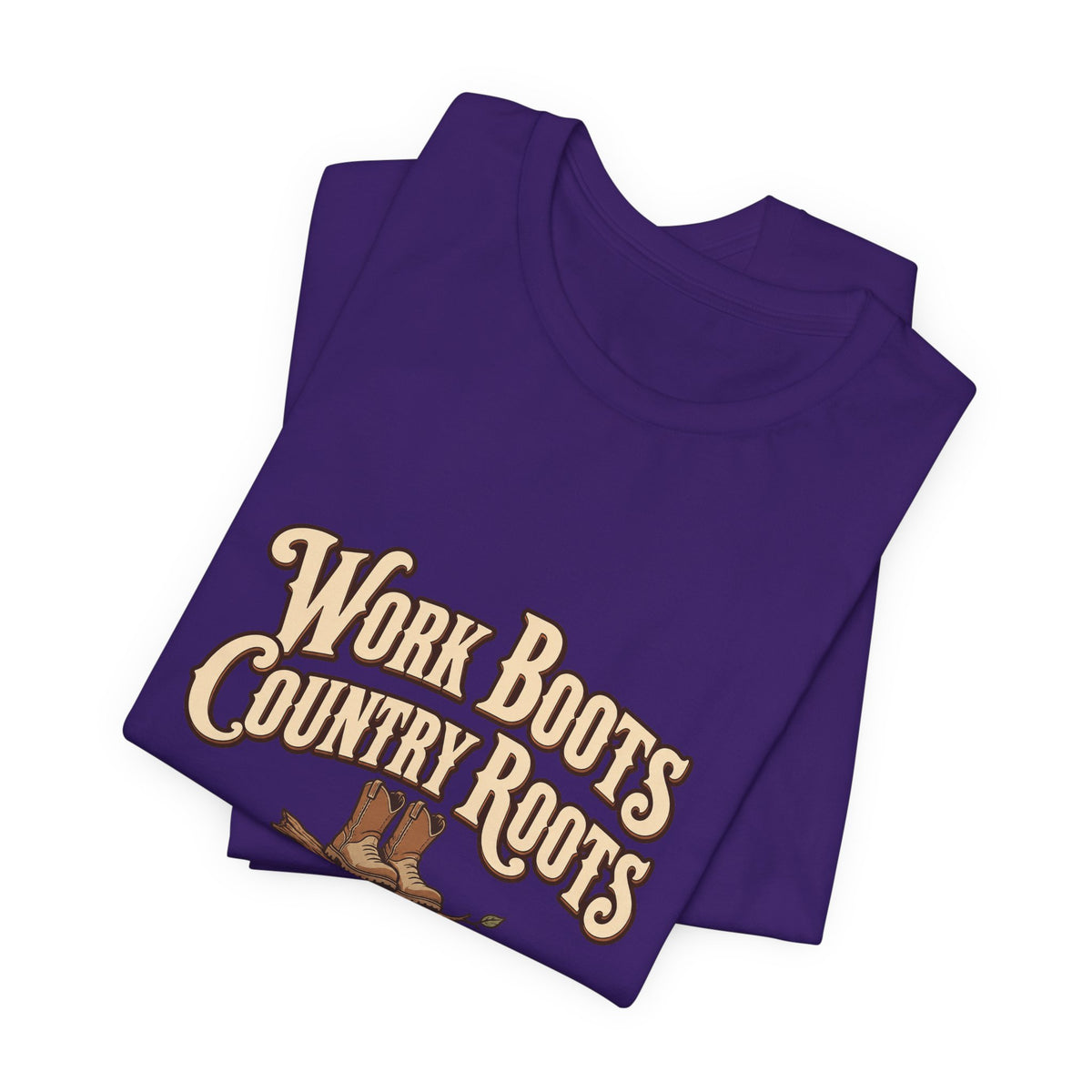 Work Boots Country Roots Tee
