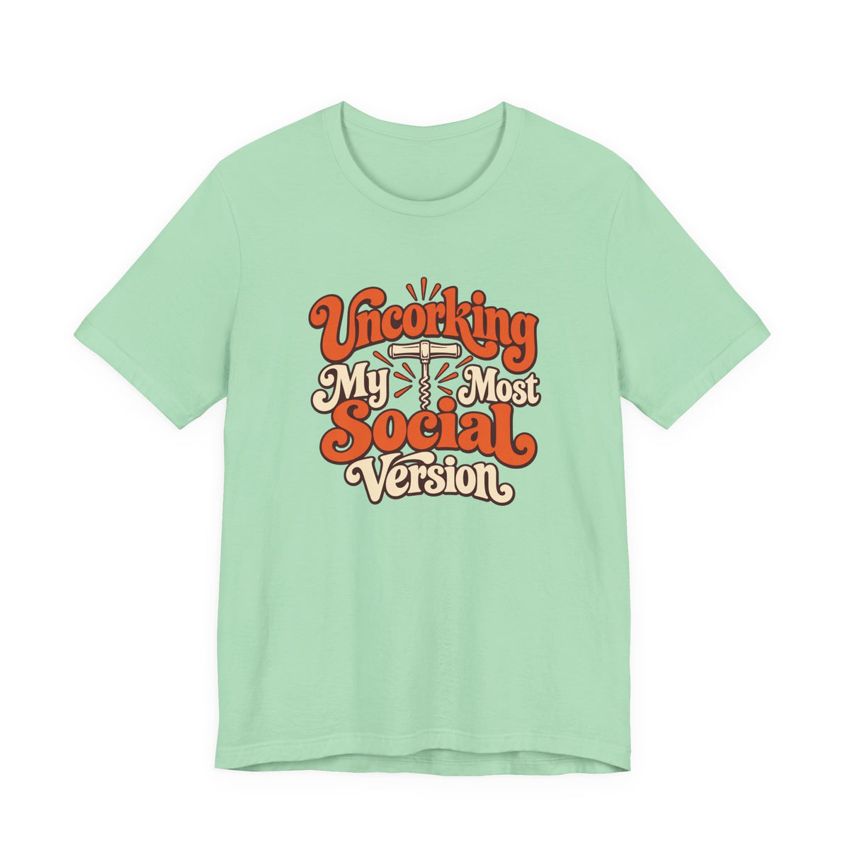 Social Version Wine Shirt