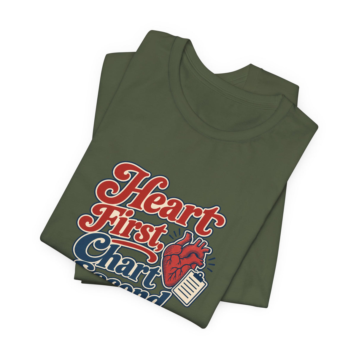 Heart Led Nursing Vintage Shirt