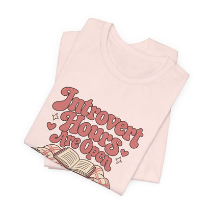 Soft Introvert Hours Tee