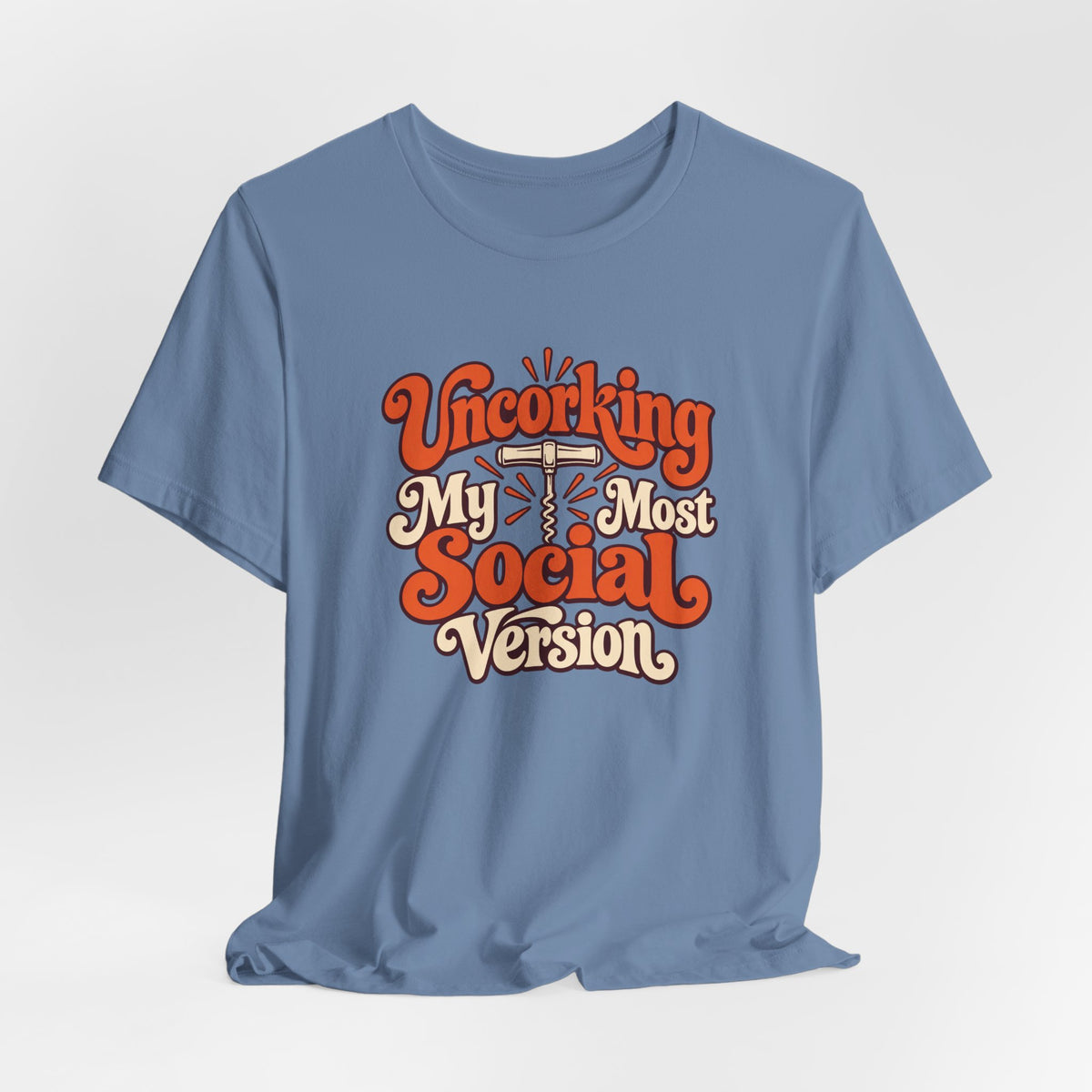 Social Version Wine Shirt