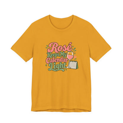 Rosé Calendar Retro Tee