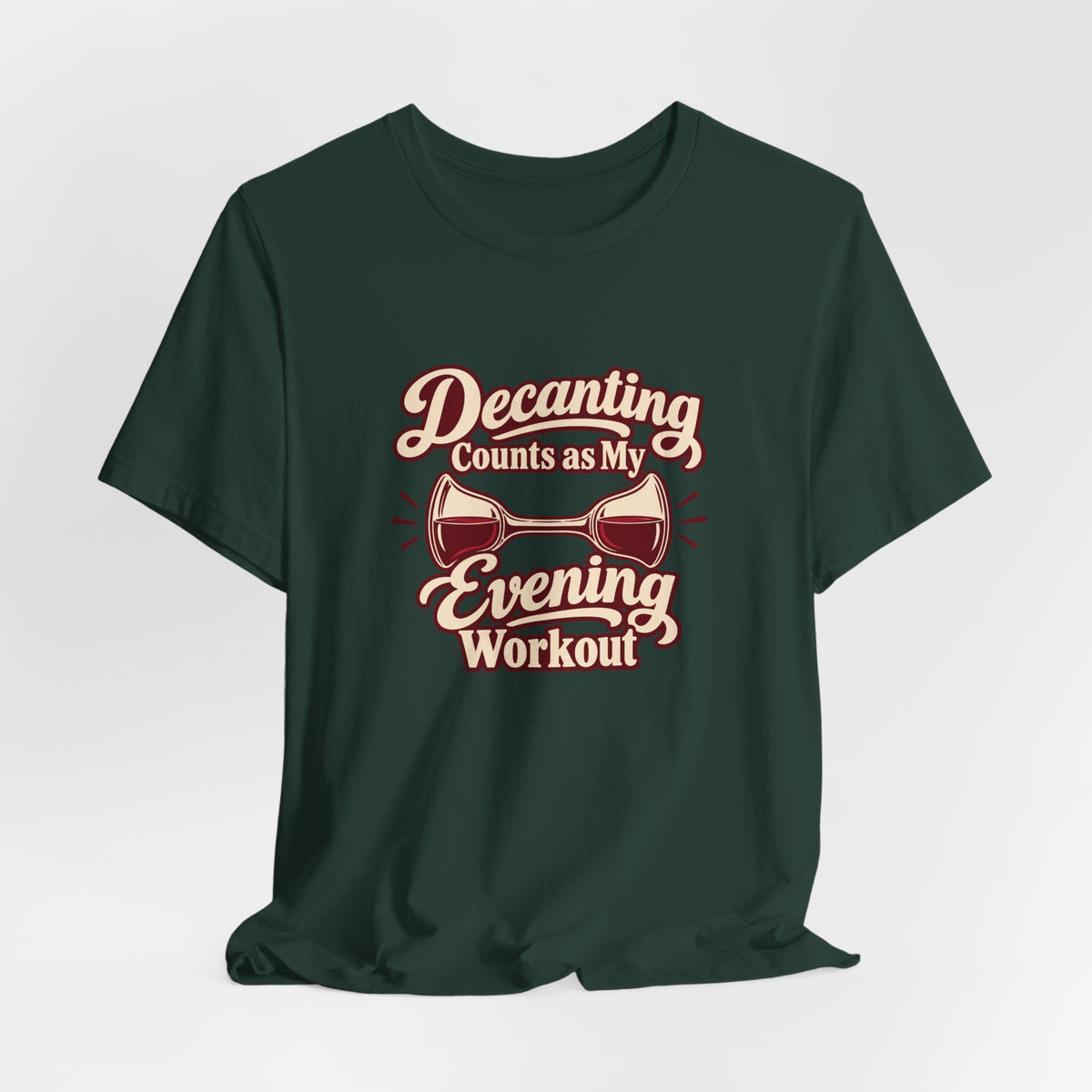 Decanting Workout Retro Shirt