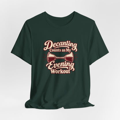 Decanting Workout Retro Shirt