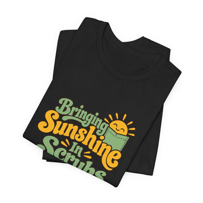 Scrubs And Sunshine Nurse Shirt