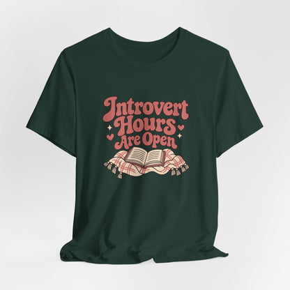 Soft Introvert Hours Tee