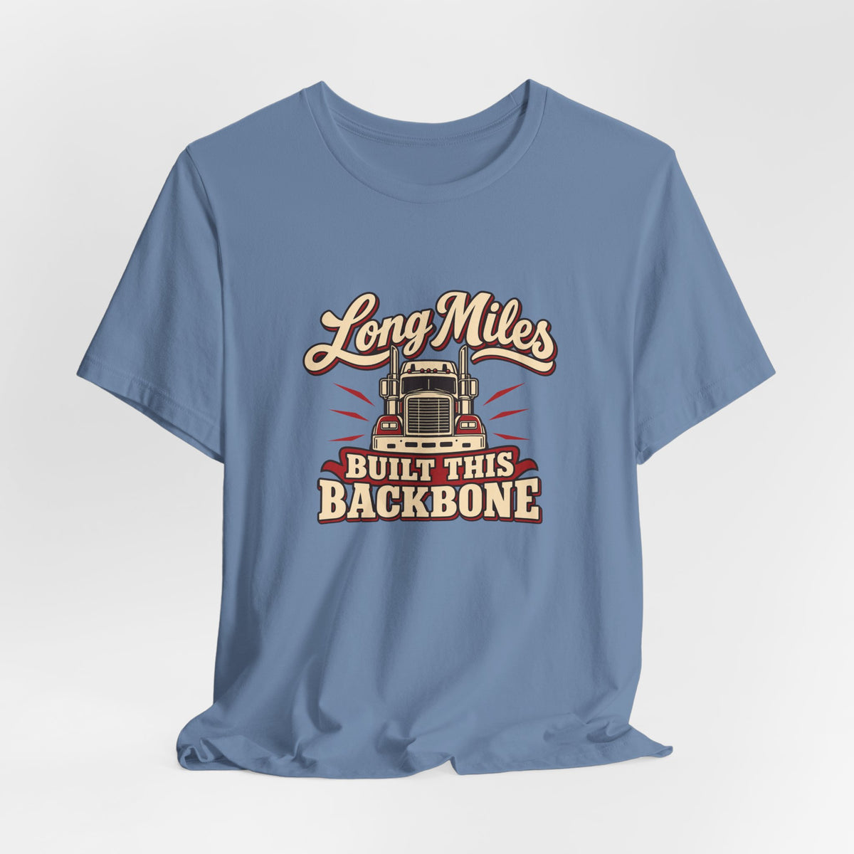 Long Haul Backbone Vintage Trucker Tee