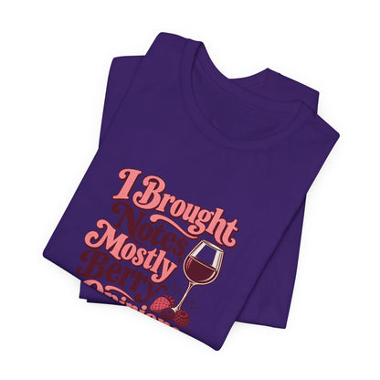 Berry Notes Wine Tasting Tee