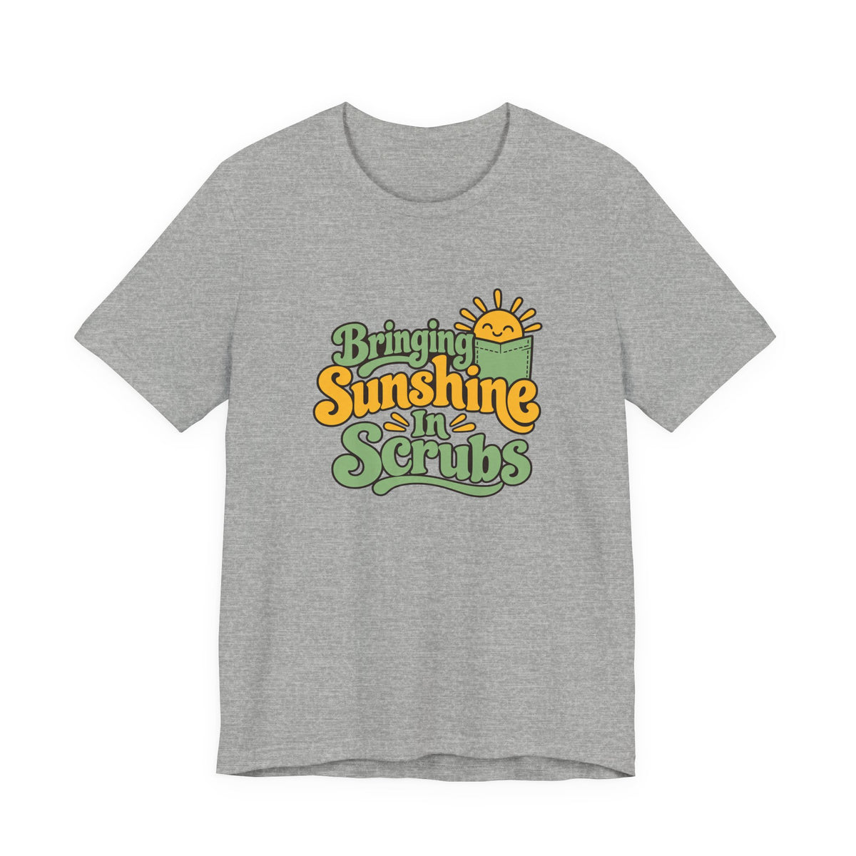 Scrubs And Sunshine Nurse Shirt