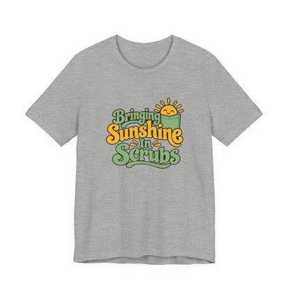 Scrubs And Sunshine Nurse Shirt