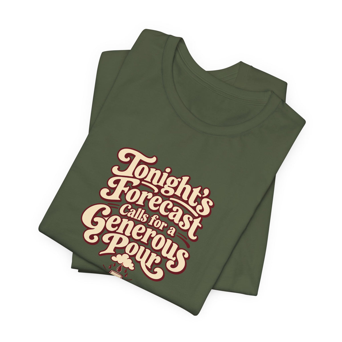 Generous Pour Forecast Retro Tee