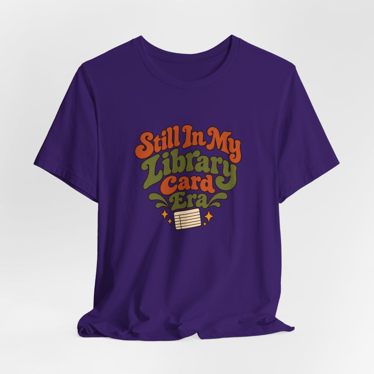 Library Card Era Vintage Tee