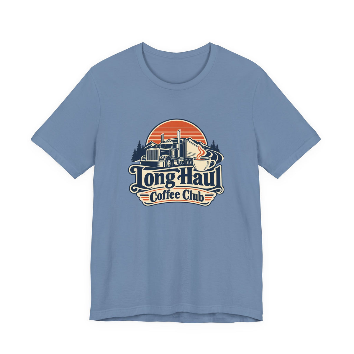 Long Haul Coffee Trucker Tee