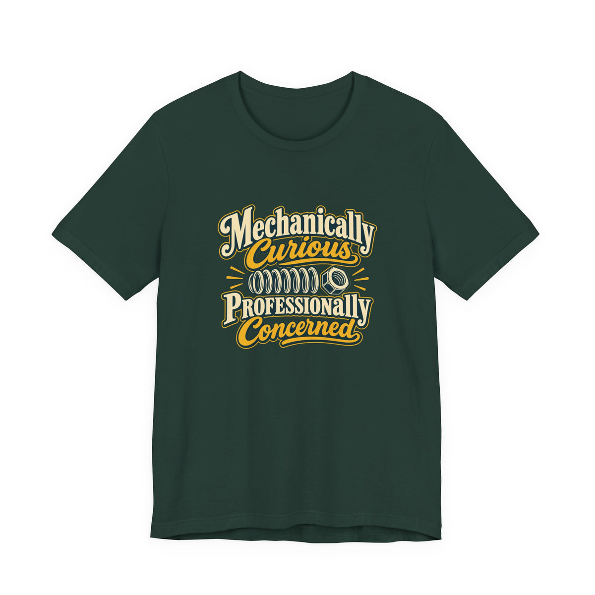 Mechanically Curious Vintage Engineer Shirt