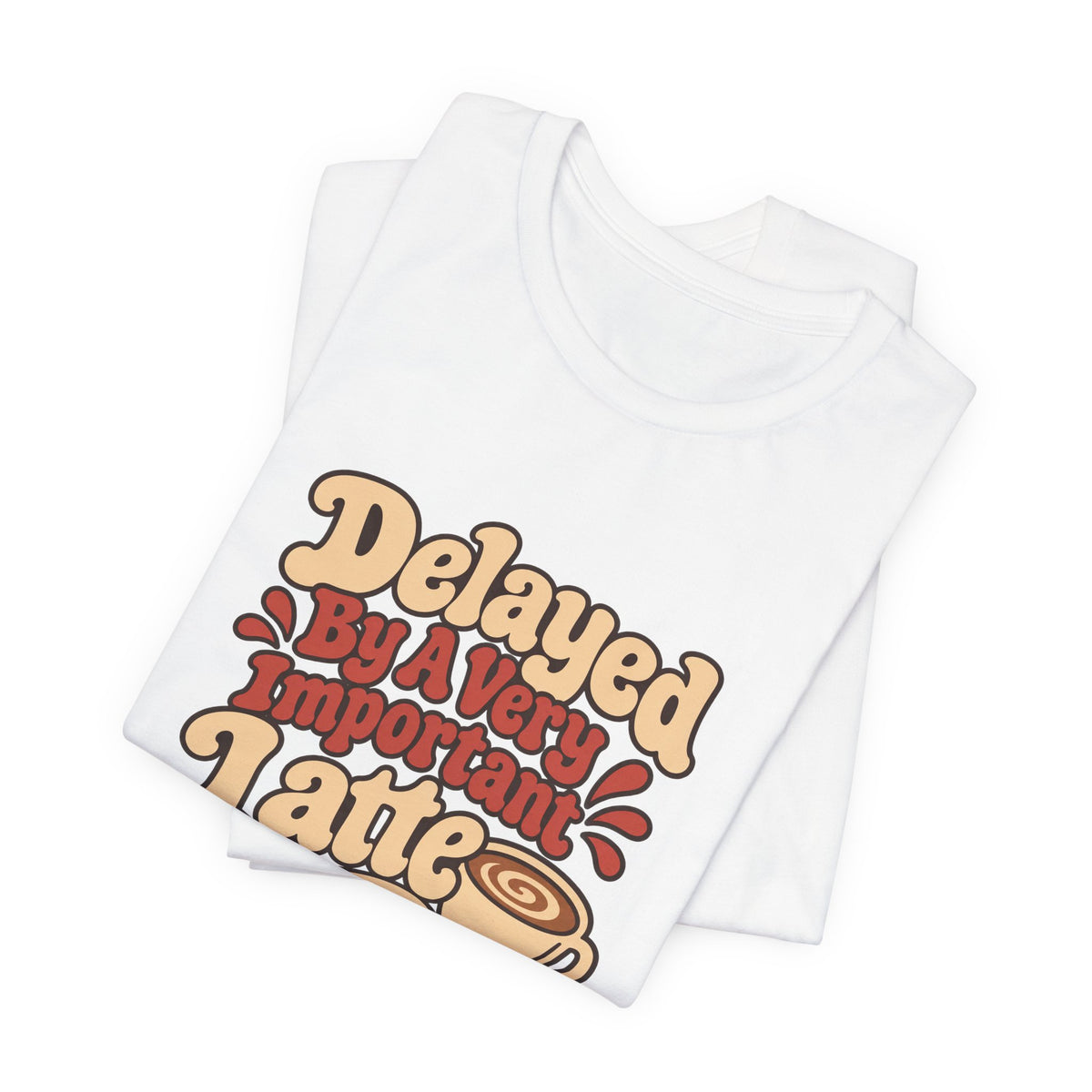 Latte Delay Retro Tee