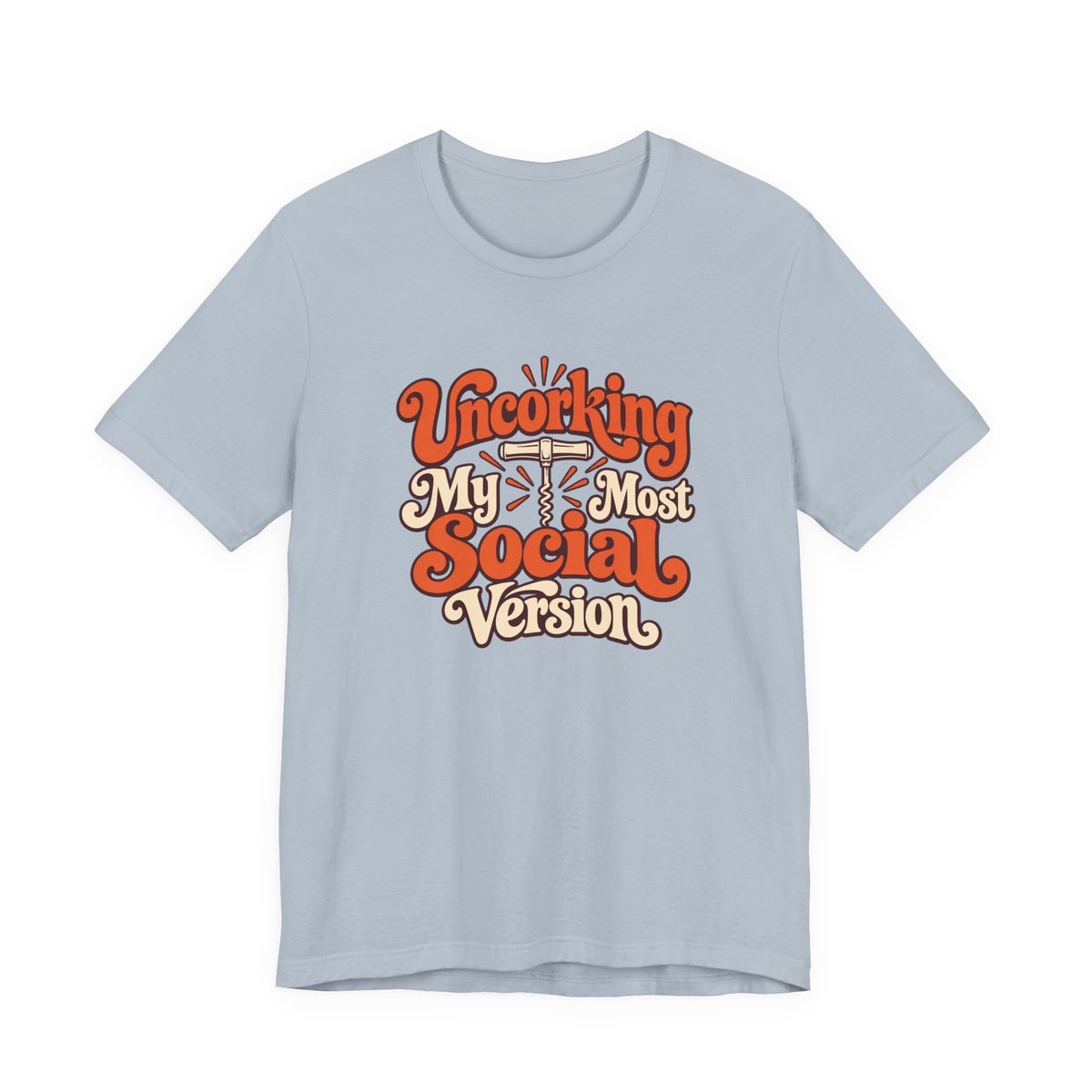Social Version Wine Shirt