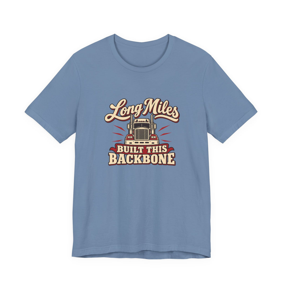 Long Haul Backbone Vintage Trucker Tee
