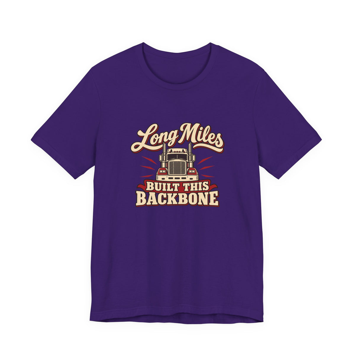 Long Haul Backbone Vintage Trucker Tee